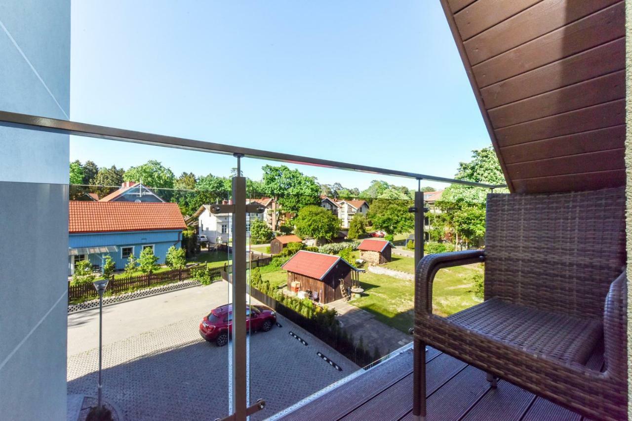 Apartament Geliu Terasos - Studija Su Balkonu Juodkrantė Zewnętrze zdjęcie